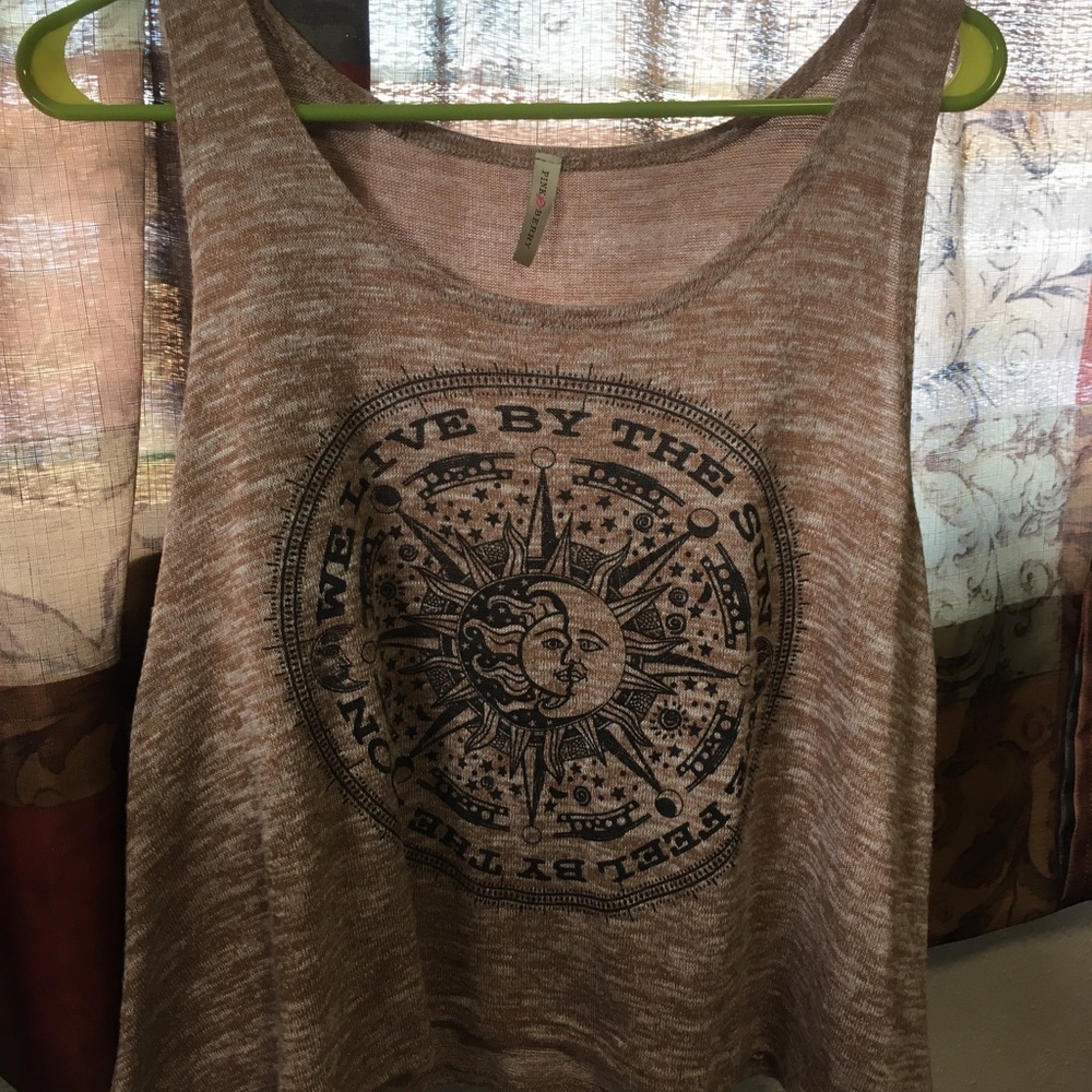 Knit Boho Tank Top